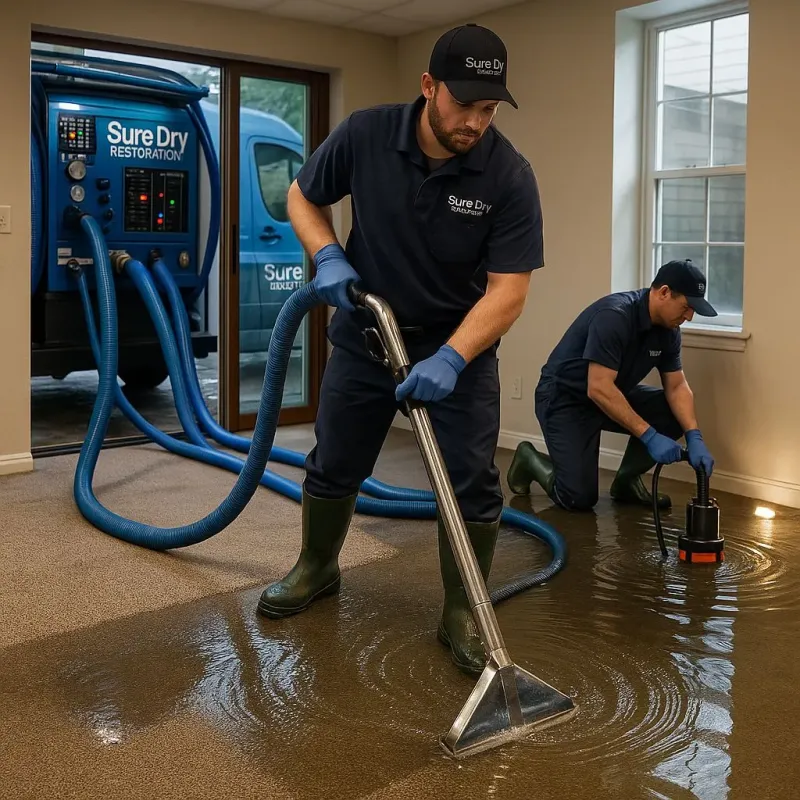 Water Extraction and Removal process in Radium Springs, NM